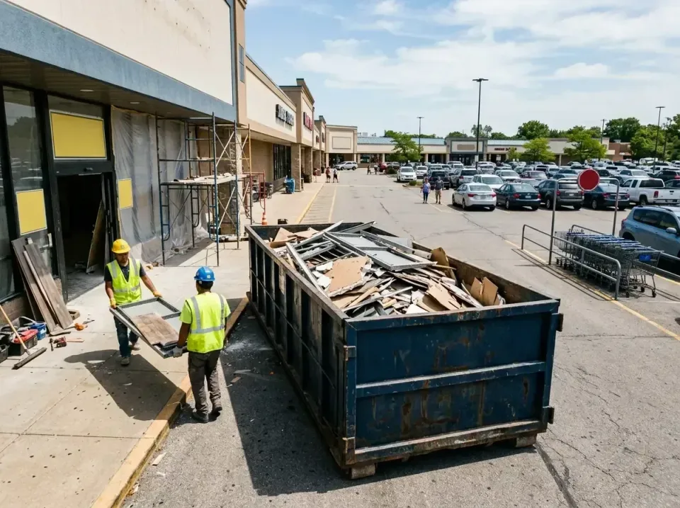 retail-store-renovation-debris-003 — frequently asked questions, Roll-off Dumpster Rentals in Sparks, TX